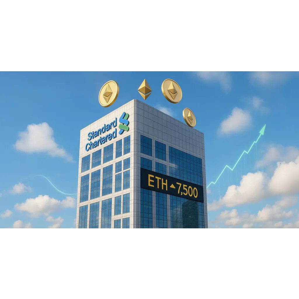 Standard Chartered projects Ethereum at ,000 by 2026 amid ETF approvals Standard Chartered projects Ethereum at ,000 by 2026 amid ETF approvals