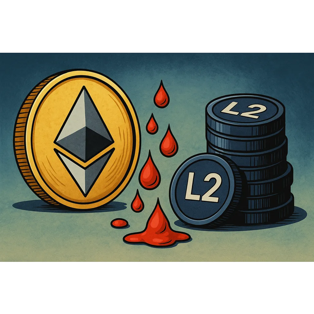 Ethereum L2s drain ETH, centralize control Ethereum L2s drain ETH, centralize control