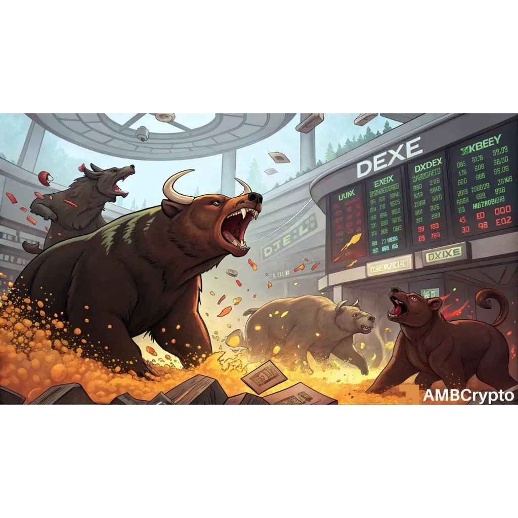 DEXE dumps 15% as seller dominance surges – Warning sign? DEXE dumps 15% as seller dominance surges – Warning sign?