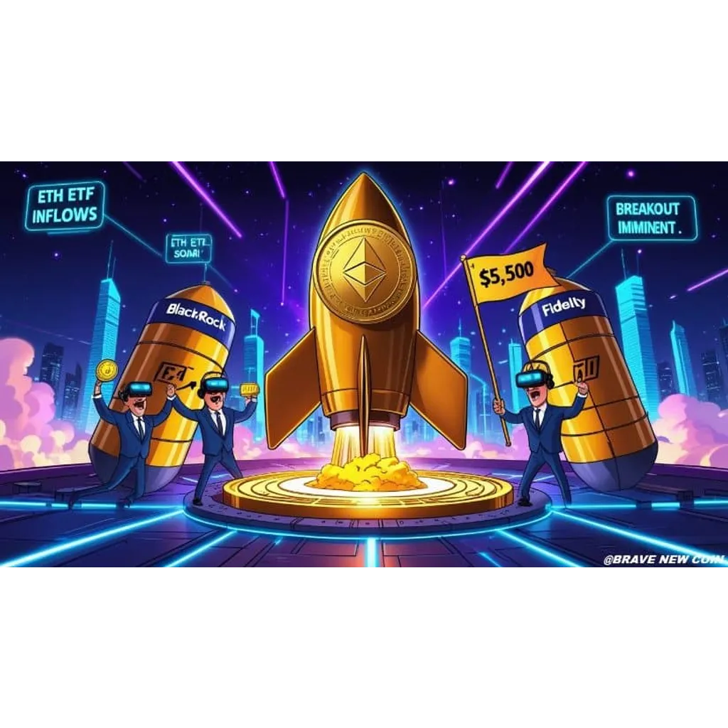 Ethereum eyes ,500 breakout as ETF inflows boost bullish momentum Ethereum eyes ,500 breakout as ETF inflows boost bullish momentum