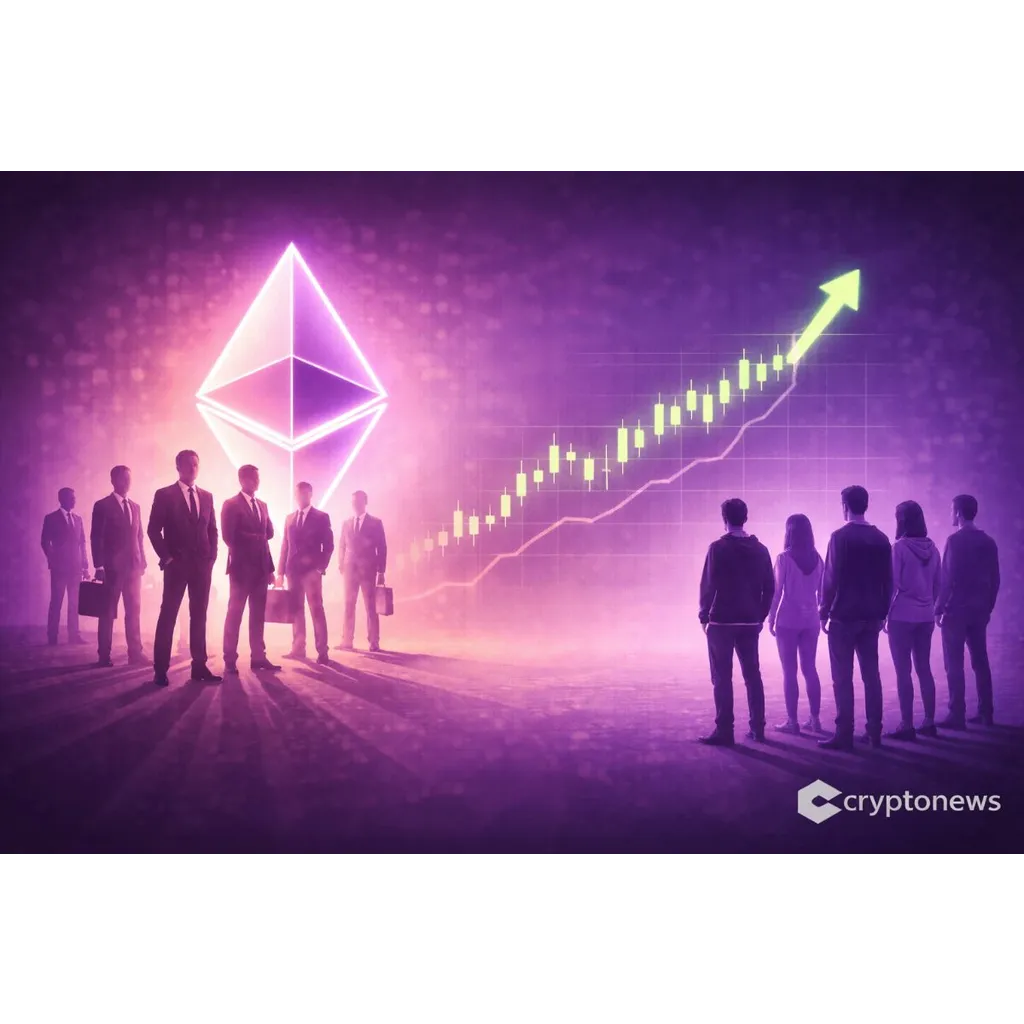 Wall Street Frontrunning Retail? Institutions Flooded Ethereum Before 15% Price Rally Wall Street Frontrunning Retail? Institutions Flooded Ethereum Before 15% Price Rally