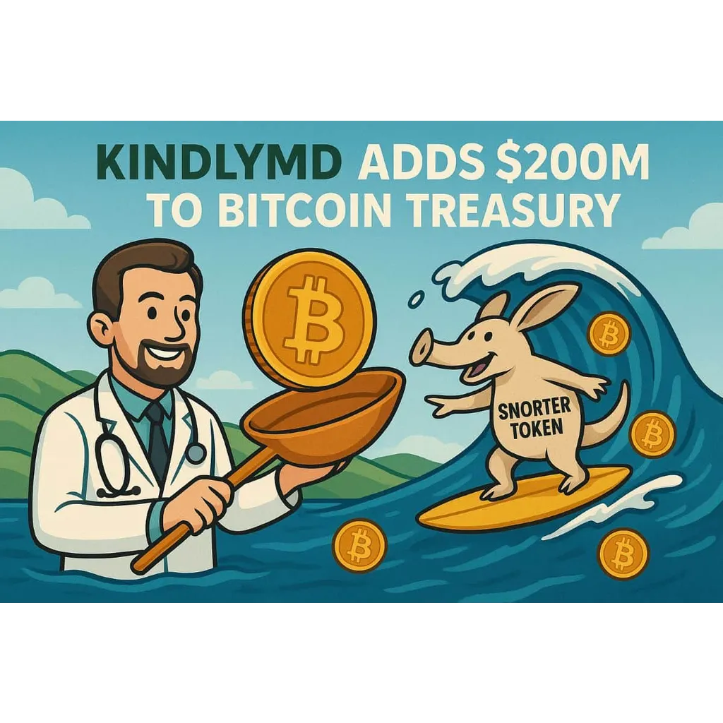 KindlyMD raises 0M Bitcoin investment, advancing Snorter token presale in 2024 healthcare blockchain expansion KindlyMD raises 0M Bitcoin investment, advancing Snorter token presale in 2024 healthcare blockchain expansion
