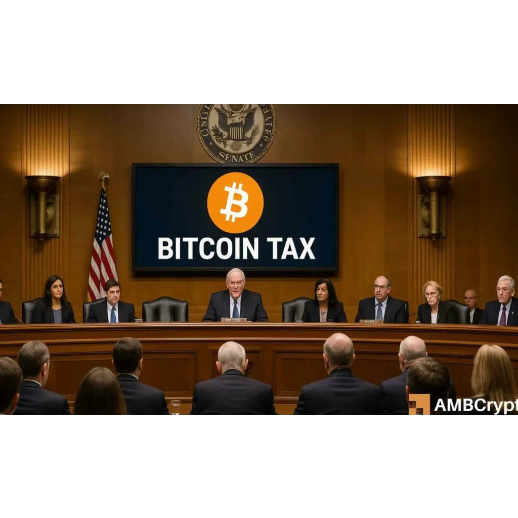 U.S. Senate to discuss digital assets tax reforms on October 1 U.S. Senate to discuss digital assets tax reforms on October 1