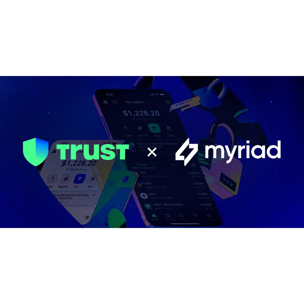 Myriad partners with Trust Wallet to launch first in-wallet prediction markets Myriad partners with Trust Wallet to launch first in-wallet prediction markets
