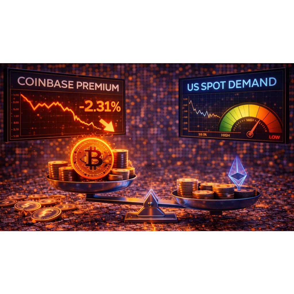 Bitcoin Coinbase Premium Signals Persistent Weakness In US Spot Demand Bitcoin Coinbase Premium Signals Persistent Weakness In US Spot Demand