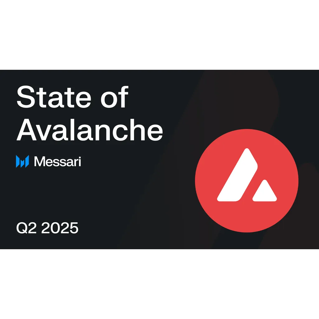 State of Avalanche Q2 2025 State of Avalanche Q2 2025