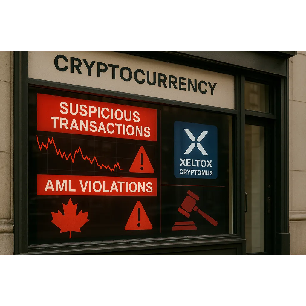 Crypto firm Xeltox fined record C7 million by Canadian AML regulator Crypto firm Xeltox fined record C7 million by Canadian AML regulator