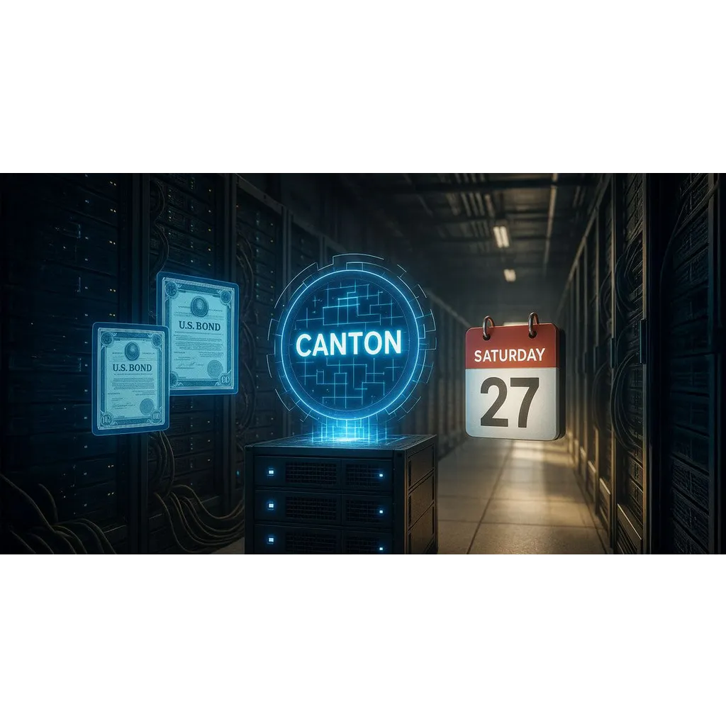 US Treasuries trade on Saturday with 5 banks testing Canton blockchain settlement US Treasuries trade on Saturday with 5 banks testing Canton blockchain settlement