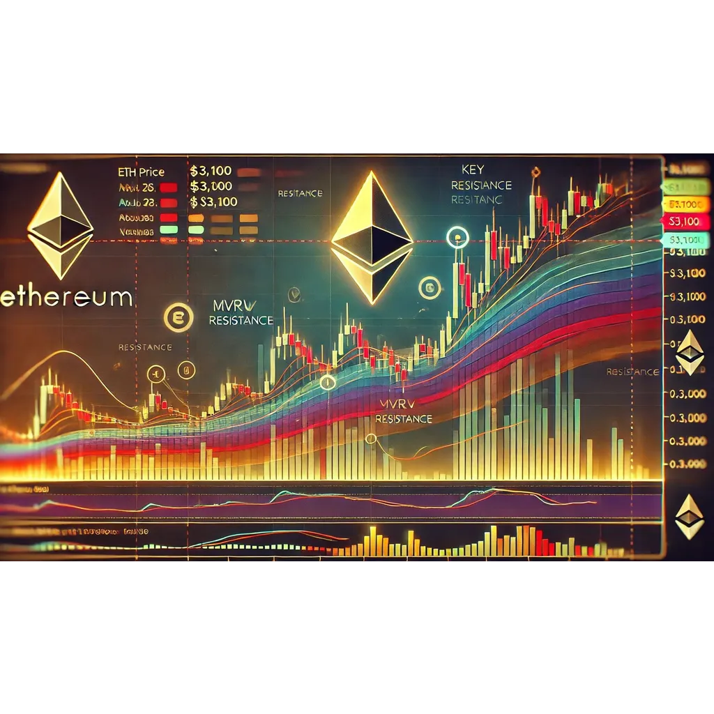 Ethereum faces key resistance near ,100, as MVRV… Ethereum faces key resistance near ,100, as MVRV…