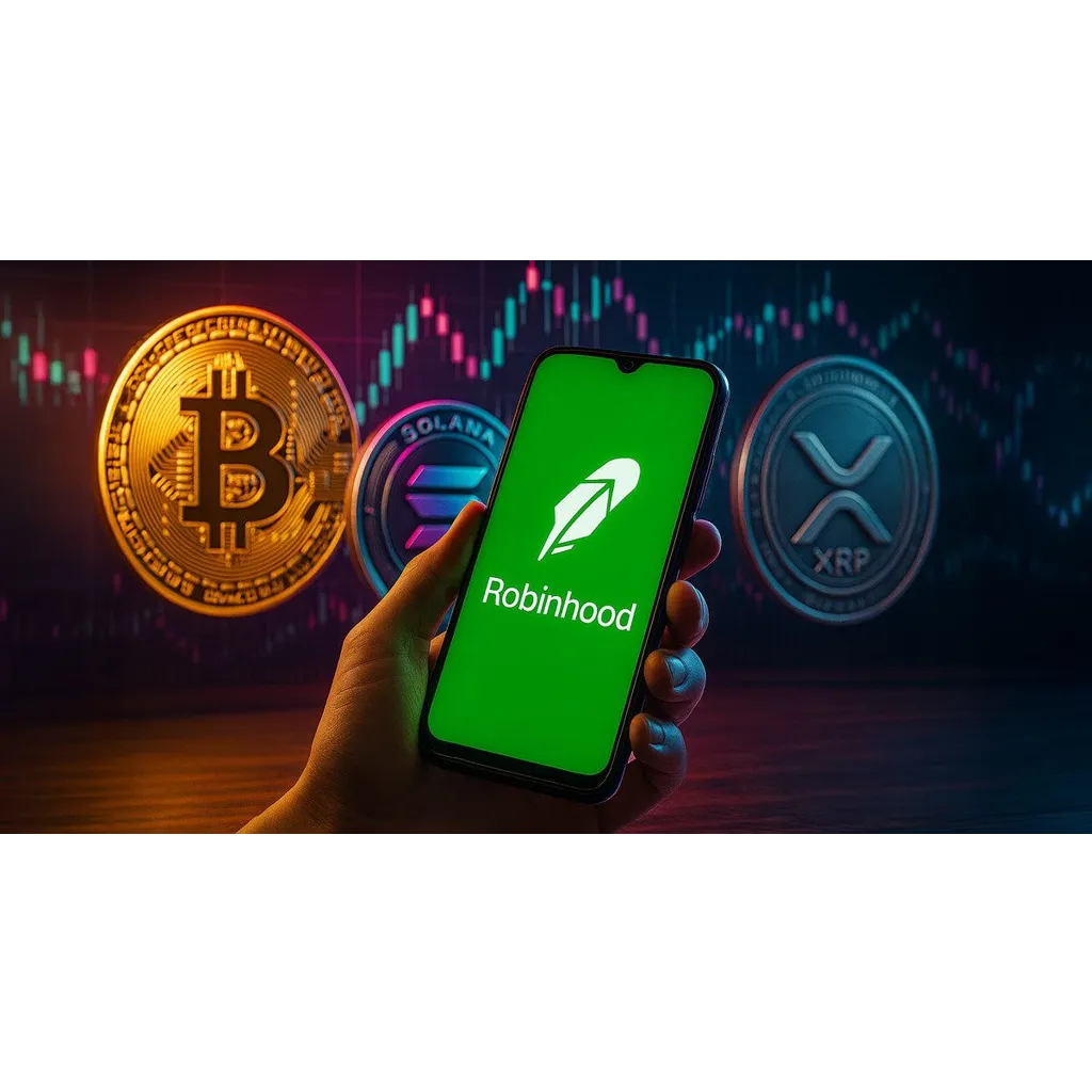 Robinhood expands crypto offerings with micro futures for XRP, Solana, and Bitcoin Robinhood expands crypto offerings with micro futures for XRP, Solana, and Bitcoin