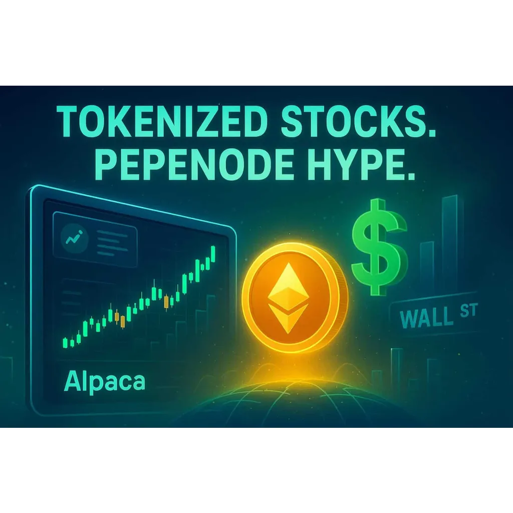 Alpaca platform tokenizes US stocks and promotes altcoins including PEPENODE Alpaca platform tokenizes US stocks and promotes altcoins including PEPENODE