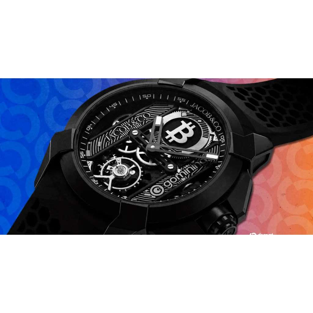 GoMining, Jacob & Co. Debut K Luxury Bitcoin Watch Paired With ‘Digital Miner’ GoMining, Jacob & Co. Debut K Luxury Bitcoin Watch Paired With ‘Digital Miner’