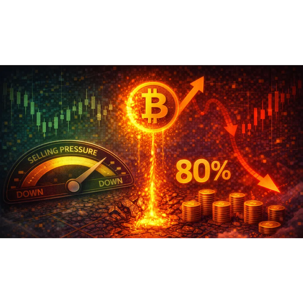 Bitcoin Sees Post-Capitulation Conditions Align: Selling Pressure Falls 80% Bitcoin Sees Post-Capitulation Conditions Align: Selling Pressure Falls 80%