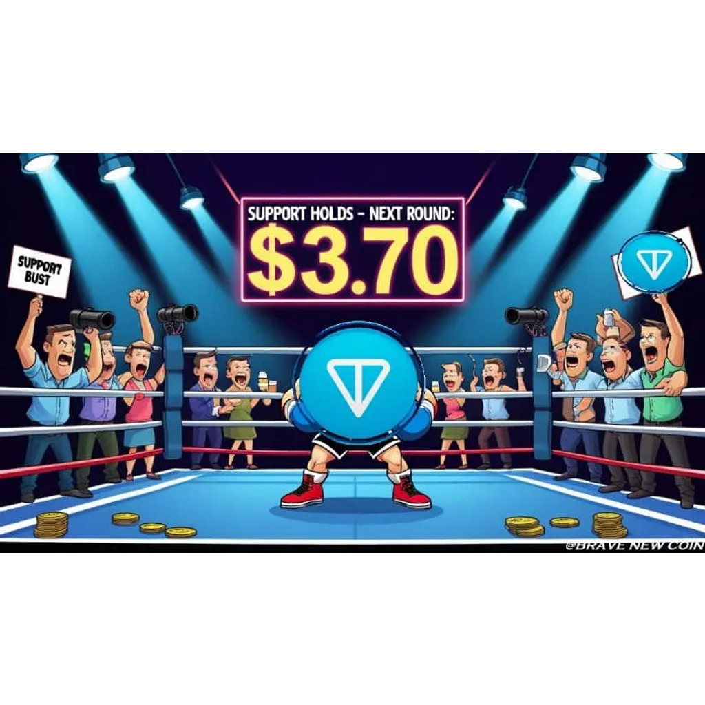 Toncoin holds .75 support while targeting .70 breakout level Toncoin holds .75 support while targeting .70 breakout level