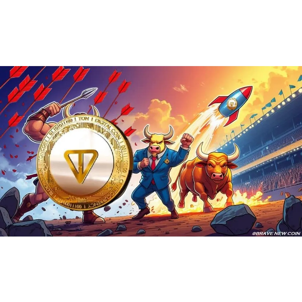 Toncoin defends .20 support as bulls target .80 price level Toncoin defends .20 support as bulls target .80 price level