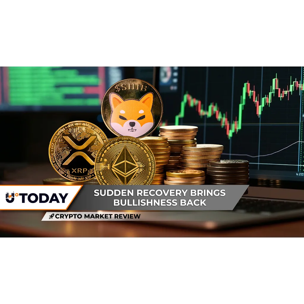Crypto Market Review: XRP Breaks 26 EMA, Ethereum (ETH) Forms Micro-Double Top, Shiba Inu (SHIB) Extends Gains to 25% Crypto Market Review: XRP Breaks 26 EMA, Ethereum (ETH) Forms Micro-Double Top, Shiba Inu (SHIB) Extends Gains to 25%