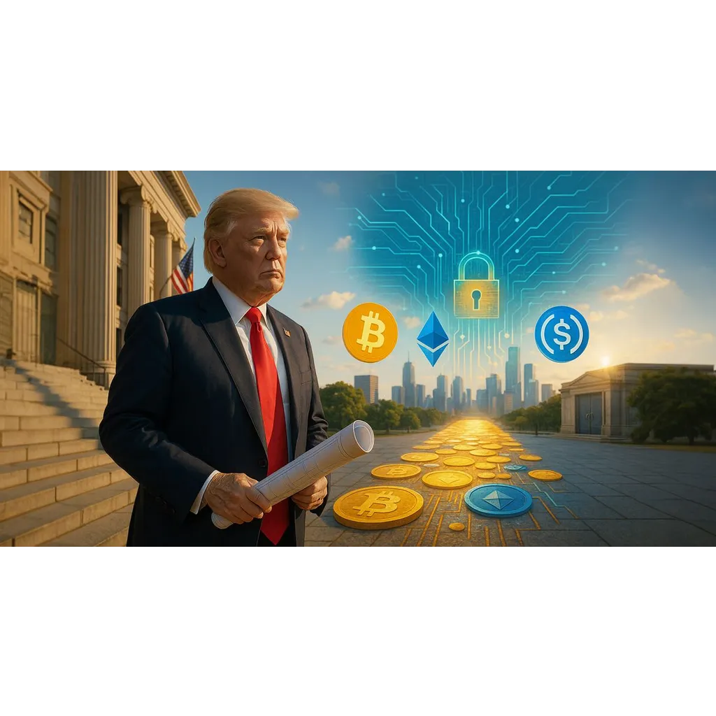 Trump proposes cryptocurrency upgrade for the US financial system Trump proposes cryptocurrency upgrade for the US financial system