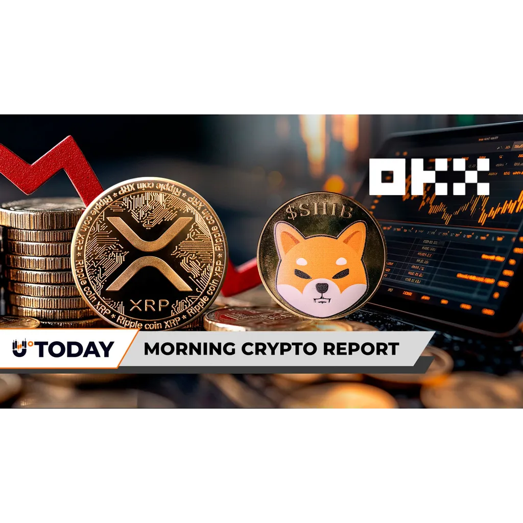 XRP Records 8-Year Q1 Low: Can It Be Bottom? 32.86 Billion Shiba Inu (SHIB) Goes Offline on OKX, Bitcoin Mogul Michael Saylor Signals New Billion-Dollar BTC Push With ‘Laser Eyes’ — Morning Crypto Report XRP Records 8-Year Q1 Low: Can It Be Bottom? 32.86 Billion Shiba Inu (SHIB) Goes Offline on OKX, Bitcoin Mogul Michael Saylor Signals New Billion-Dollar BTC Push With ‘Laser Eyes’ — Morning Crypto Report