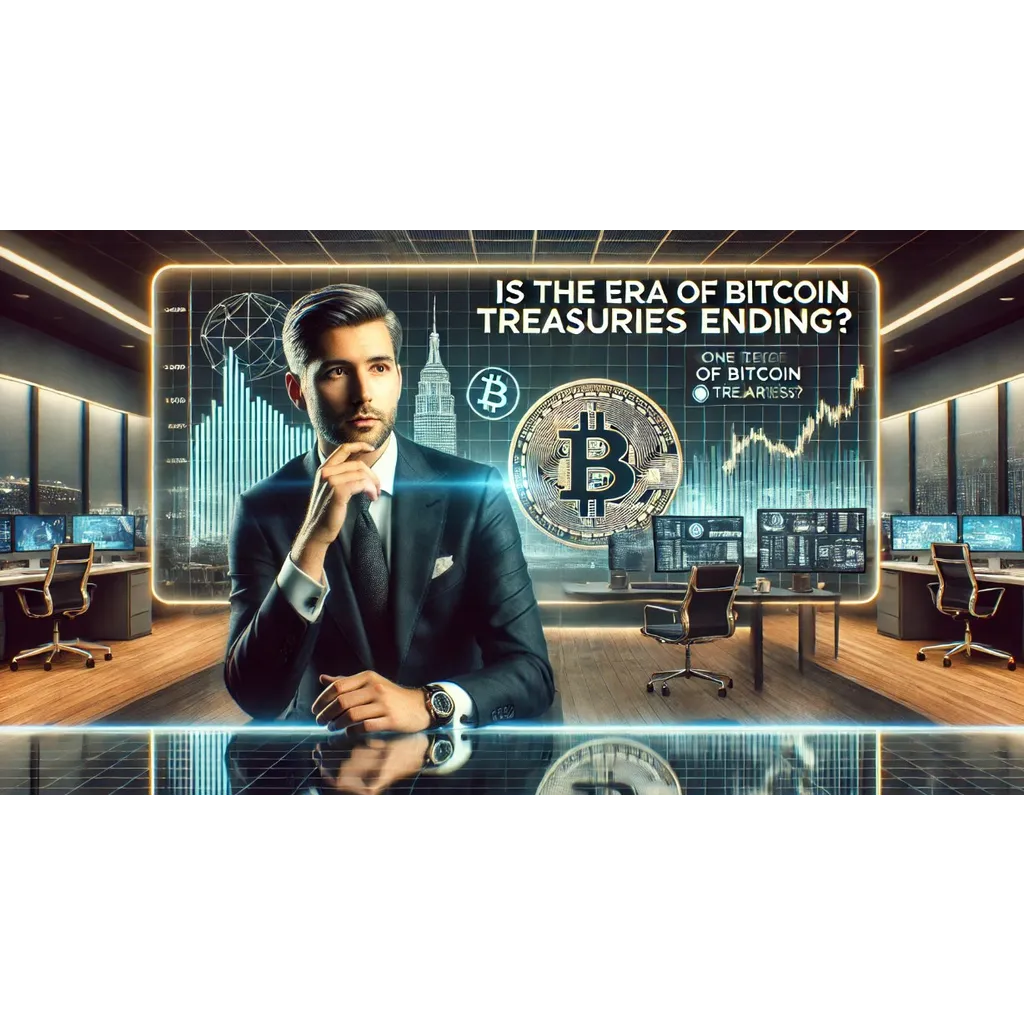 Is Bitcoin Treasuries Era Ending? Galaxy CEO Weighs In Is Bitcoin Treasuries Era Ending? Galaxy CEO Weighs In