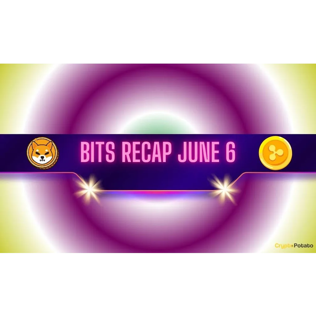 Major Shiba Inu Warning, Ripple’s Latest Achievement, and More: Bits Recap June 6 Major Shiba Inu Warning, Ripple’s Latest Achievement, and More: Bits Recap June 6