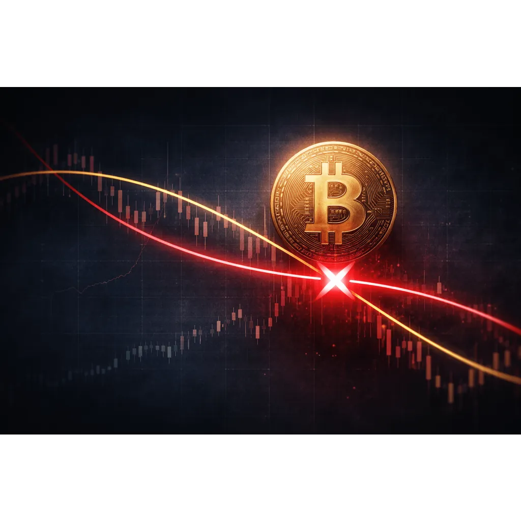 Bitcoin Death Cross That Last Preceded A 66% Drop Is Back Bitcoin Death Cross That Last Preceded A 66% Drop Is Back