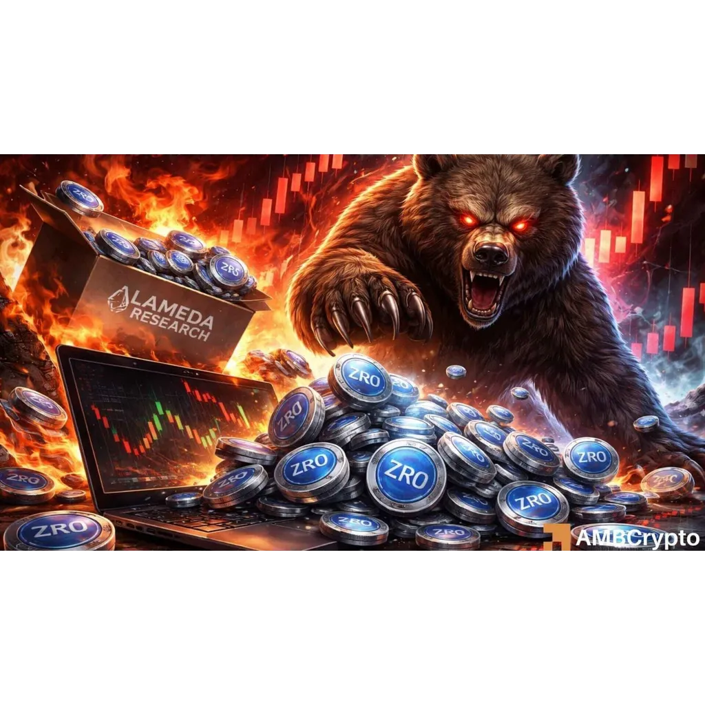 LayerZero drops after mln Alameda dump – More pain ahead for ZRO? LayerZero drops after mln Alameda dump – More pain ahead for ZRO?