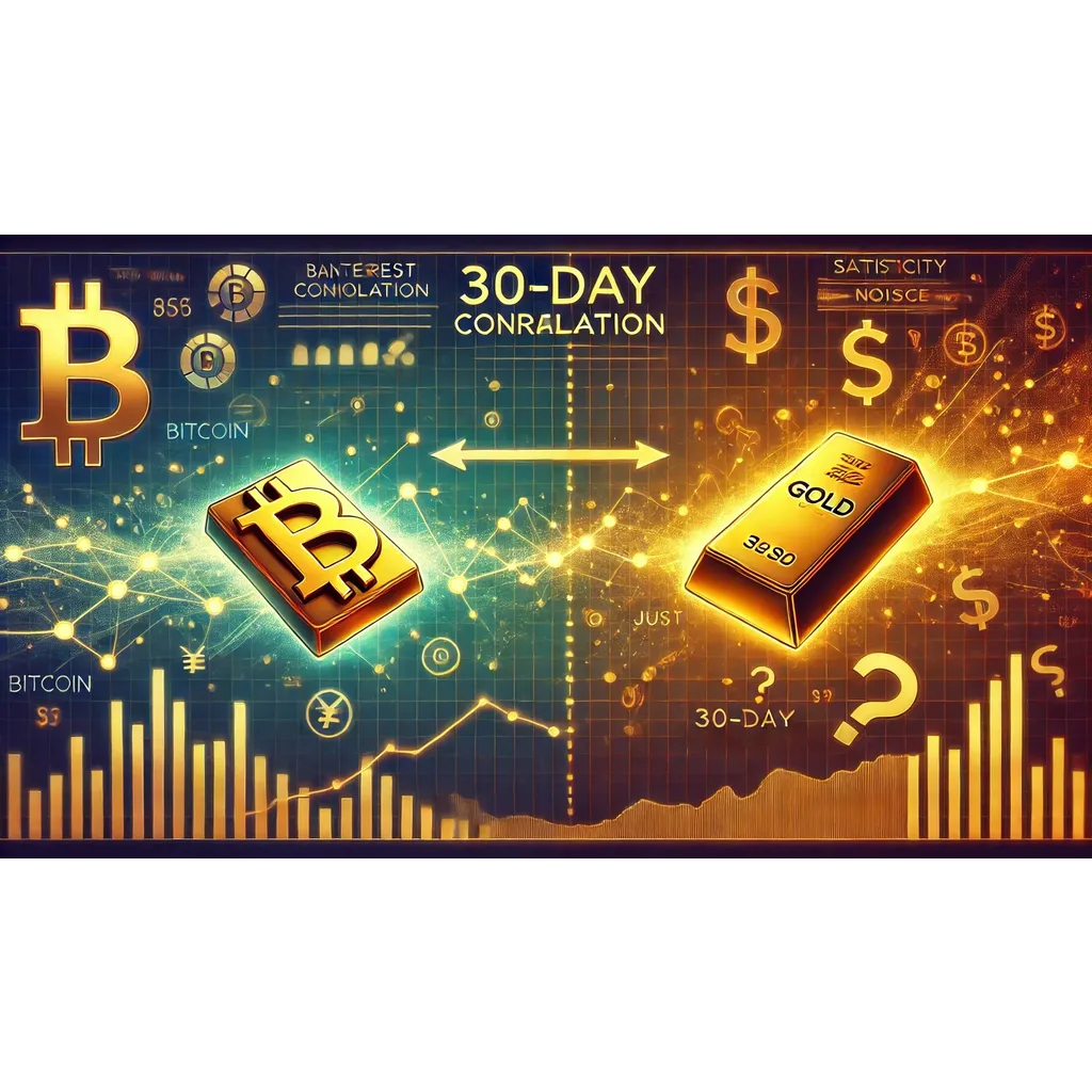 Bitcoin 30-Day Correlation To Gold Drops – Macro Shift Or Noise? | Bitcoinist.com Bitcoin 30-Day Correlation To Gold Drops – Macro Shift Or Noise? | Bitcoinist.com