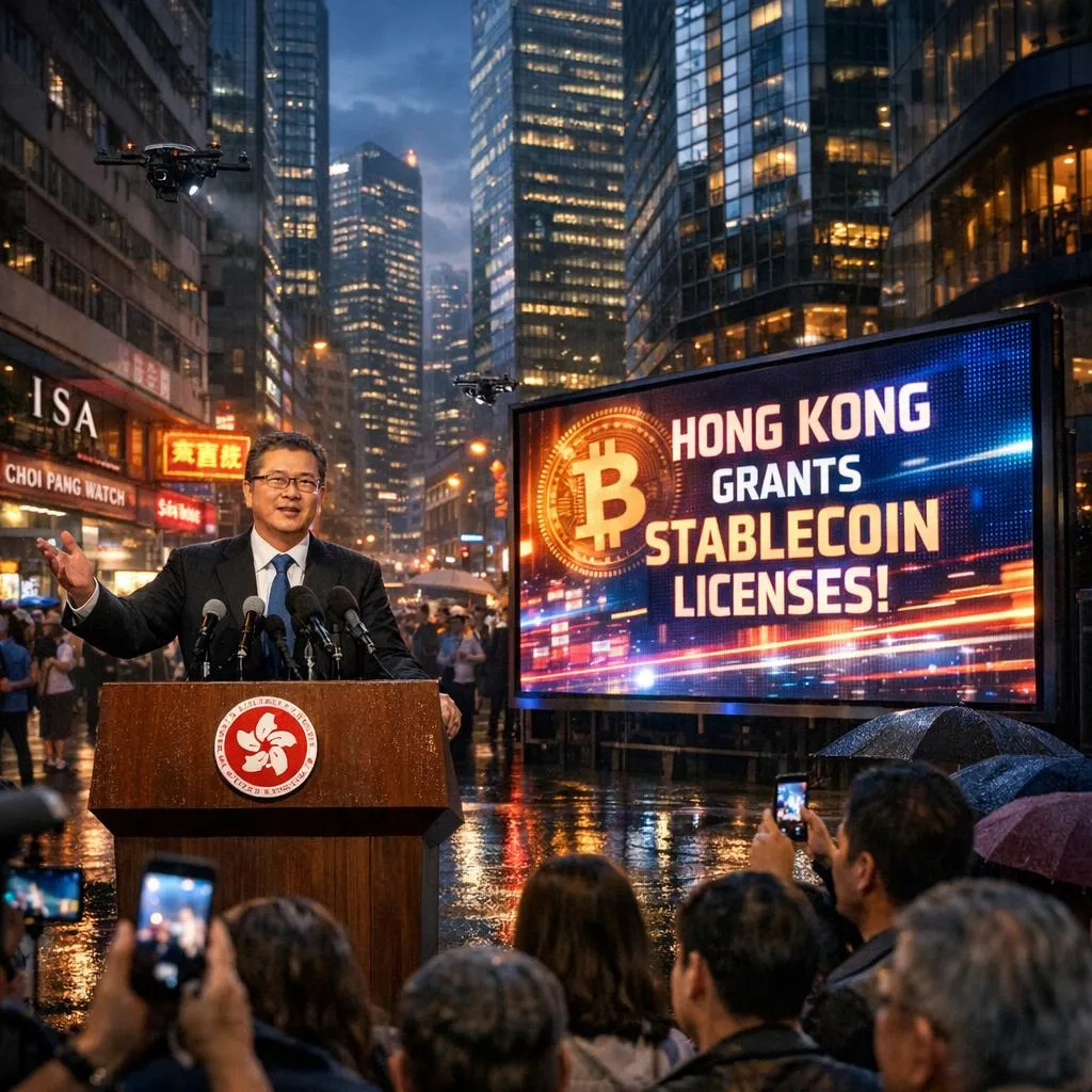 Hong Kong To Grant Stablecoin Licenses In Q1, Financial Secretary Reveals At Davos Hong Kong To Grant Stablecoin Licenses In Q1, Financial Secretary Reveals At Davos
