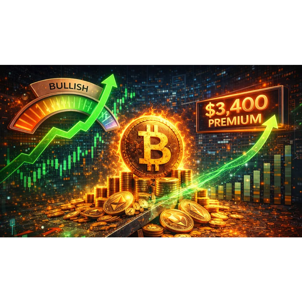 Bitcoin Enters Bull Regime As Taker Flow Surge Drives ,400 Premium Bitcoin Enters Bull Regime As Taker Flow Surge Drives ,400 Premium