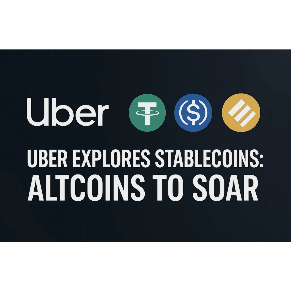 Uber to Start Using Stablecoins, Could Top Altcoins Soar Next? Uber to Start Using Stablecoins, Could Top Altcoins Soar Next?