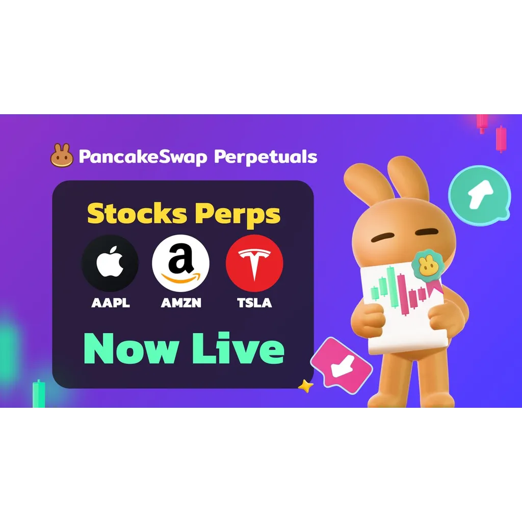 PancakeSwap adds Apple, Amazon, Tesla futures PancakeSwap adds Apple, Amazon, Tesla futures