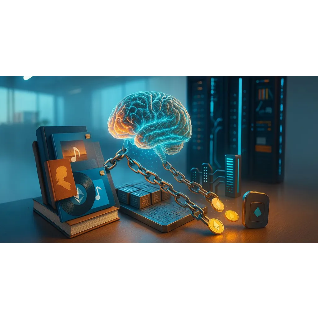 Blockchain technology addresses intellectual property challenges in artificial intelligence systems Blockchain technology addresses intellectual property challenges in artificial intelligence systems
