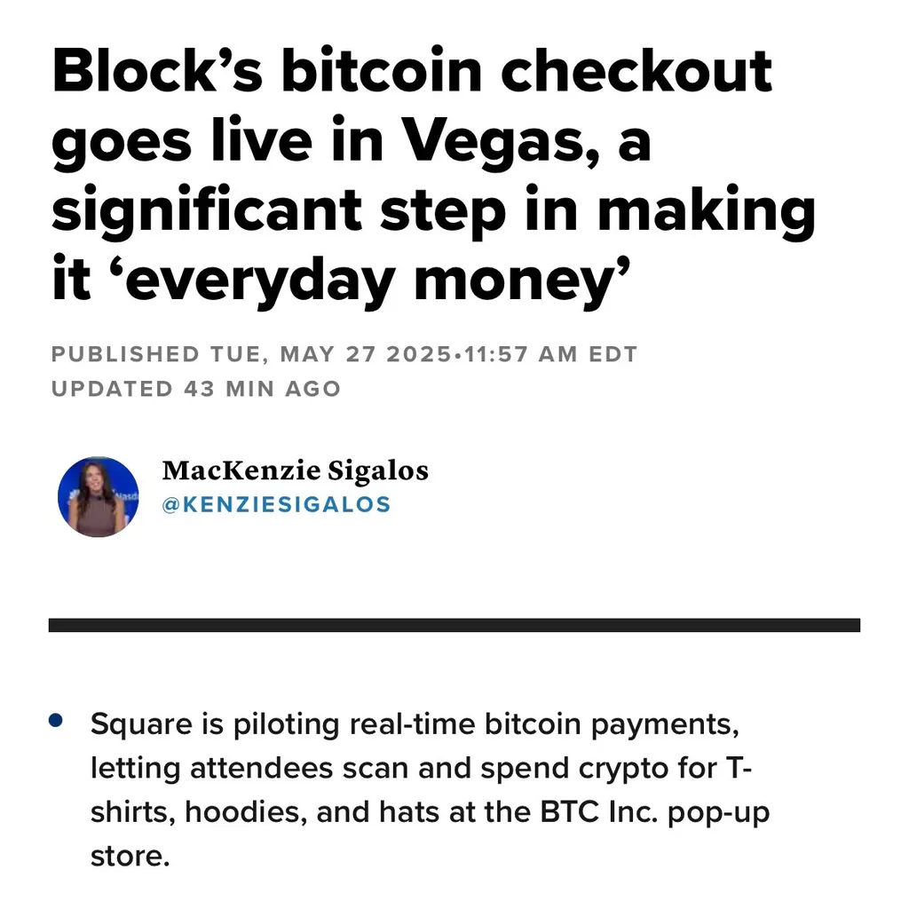 Jack Dorsey’s Block Launches Bitcoin Payments on Square Terminals at Bitcoin 2025, Rolling Out in H2 2025 with Auto-Convert Option – “The Defiant” Jack Dorsey’s Block Launches Bitcoin Payments on Square Terminals at Bitcoin 2025, Rolling Out in H2 2025 with Auto-Convert Option – “The Defiant”