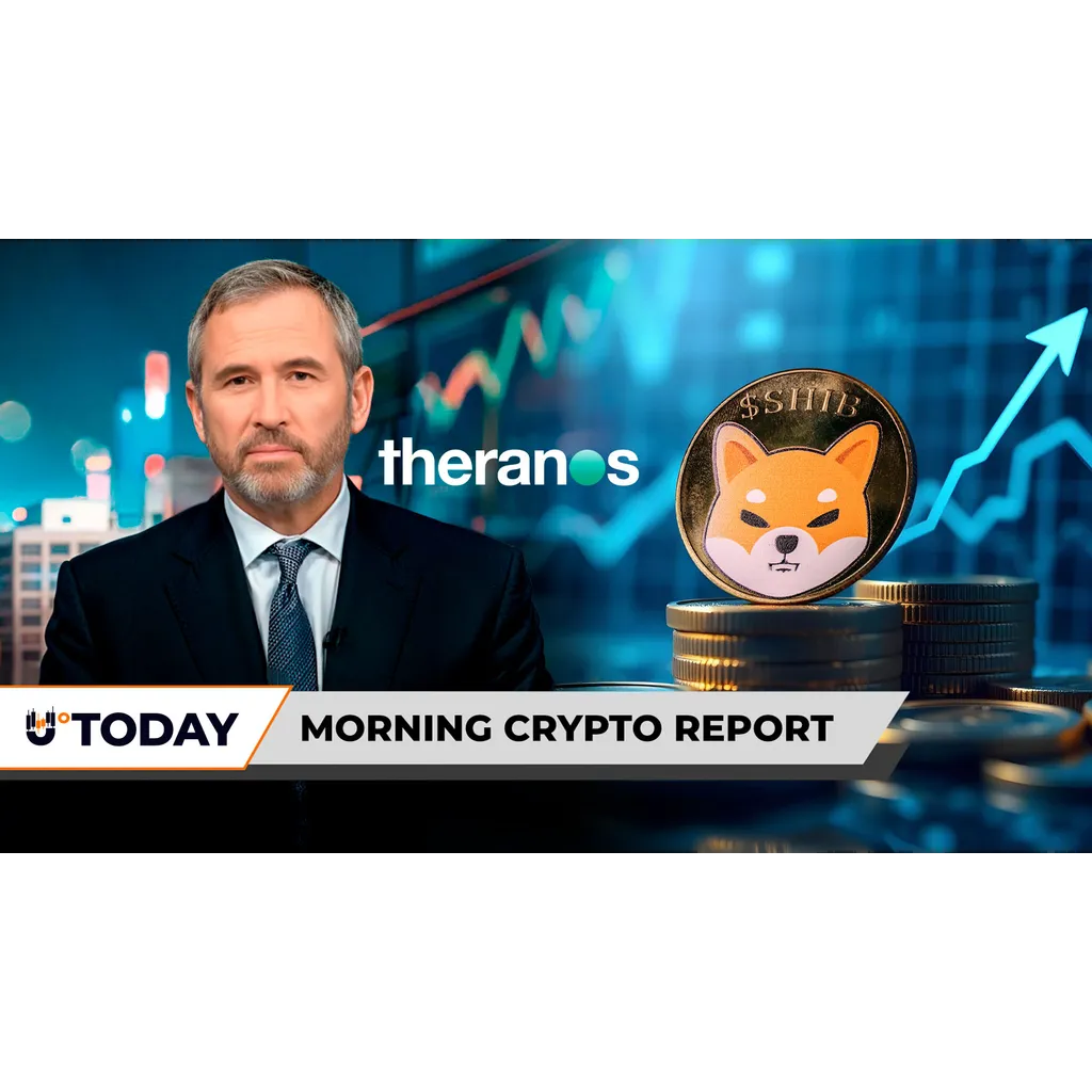 Morning Crypto Report: Ripple CEO Says ‘Not True’ to Theranos Founder Elizabeth Holmes, Shiba Inu (SHIB) Sees 71% Increase in Trading Activity After New ‘Easter Egg’ Appears, Tom Lee Reveals ‘Crypto Winter’ Prediction for 2026 Morning Crypto Report: Ripple CEO Says ‘Not True’ to Theranos Founder Elizabeth Holmes, Shiba Inu (SHIB) Sees 71% Increase in Trading Activity After New ‘Easter Egg’ Appears, Tom Lee Reveals ‘Crypto Winter’ Prediction for 2026