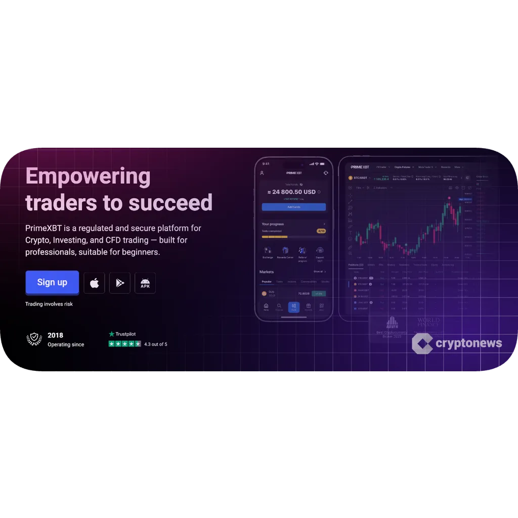 PrimeXBT Adds 25 New Spot Coins and 90+ Trading Pairs PrimeXBT Adds 25 New Spot Coins and 90+ Trading Pairs