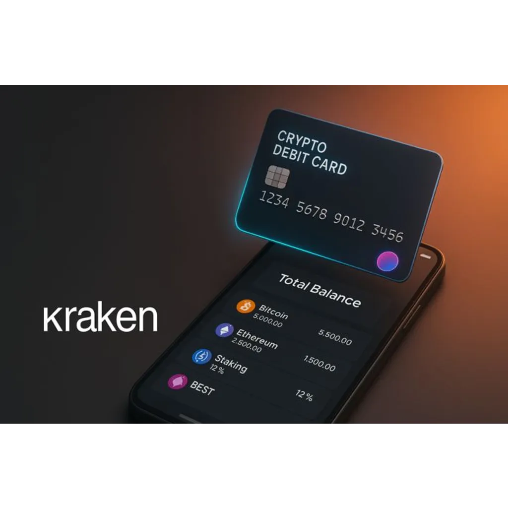 Kraken launches cryptocurrency debit card for European Union and United Kingdom users Kraken launches cryptocurrency debit card for European Union and United Kingdom users