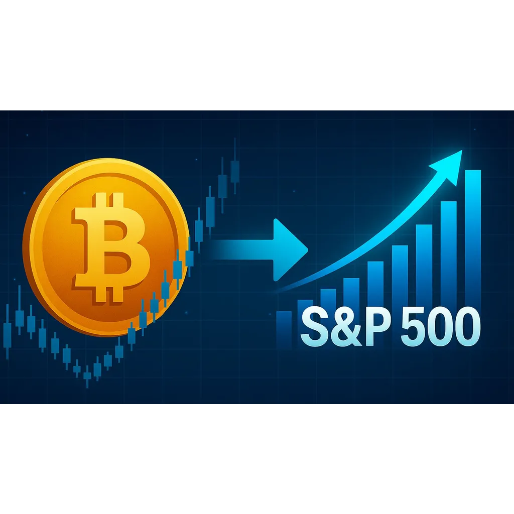Bitcoin-S&P 500 correlation hits 80% Bitcoin-S&P 500 correlation hits 80%