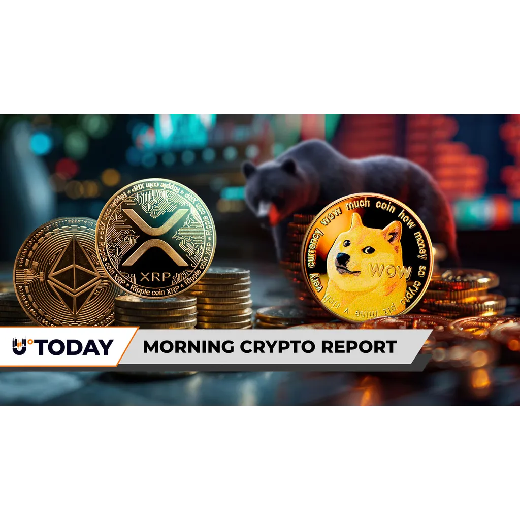 Morning Crypto Report: XRP to Dethrone Ethereum in 2026? Dogecoin Prints Abnormal alt= Morning Crypto Report: XRP to Dethrone Ethereum in 2026? Dogecoin Prints Abnormal alt=