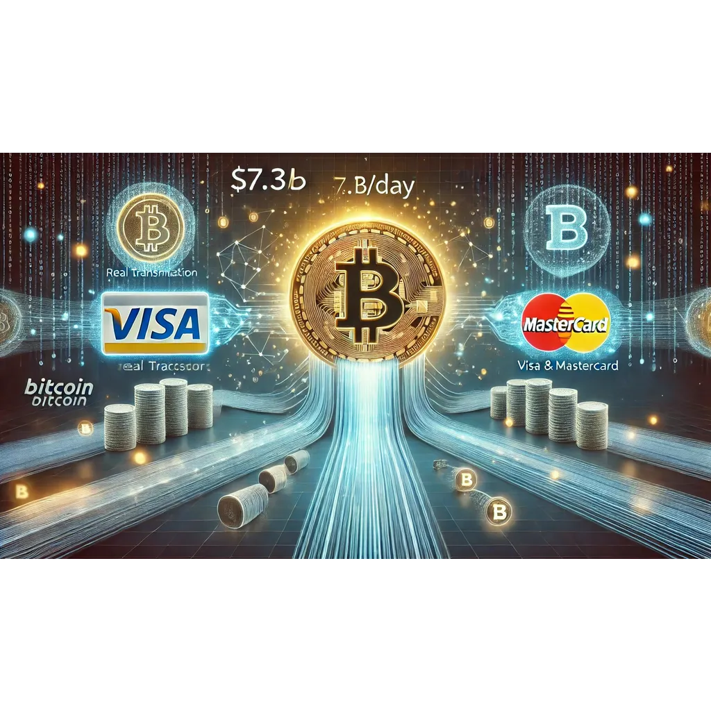 Bitcoin Settling .3B/Day In Volume: How Does Visa Compare? Bitcoin Settling .3B/Day In Volume: How Does Visa Compare?