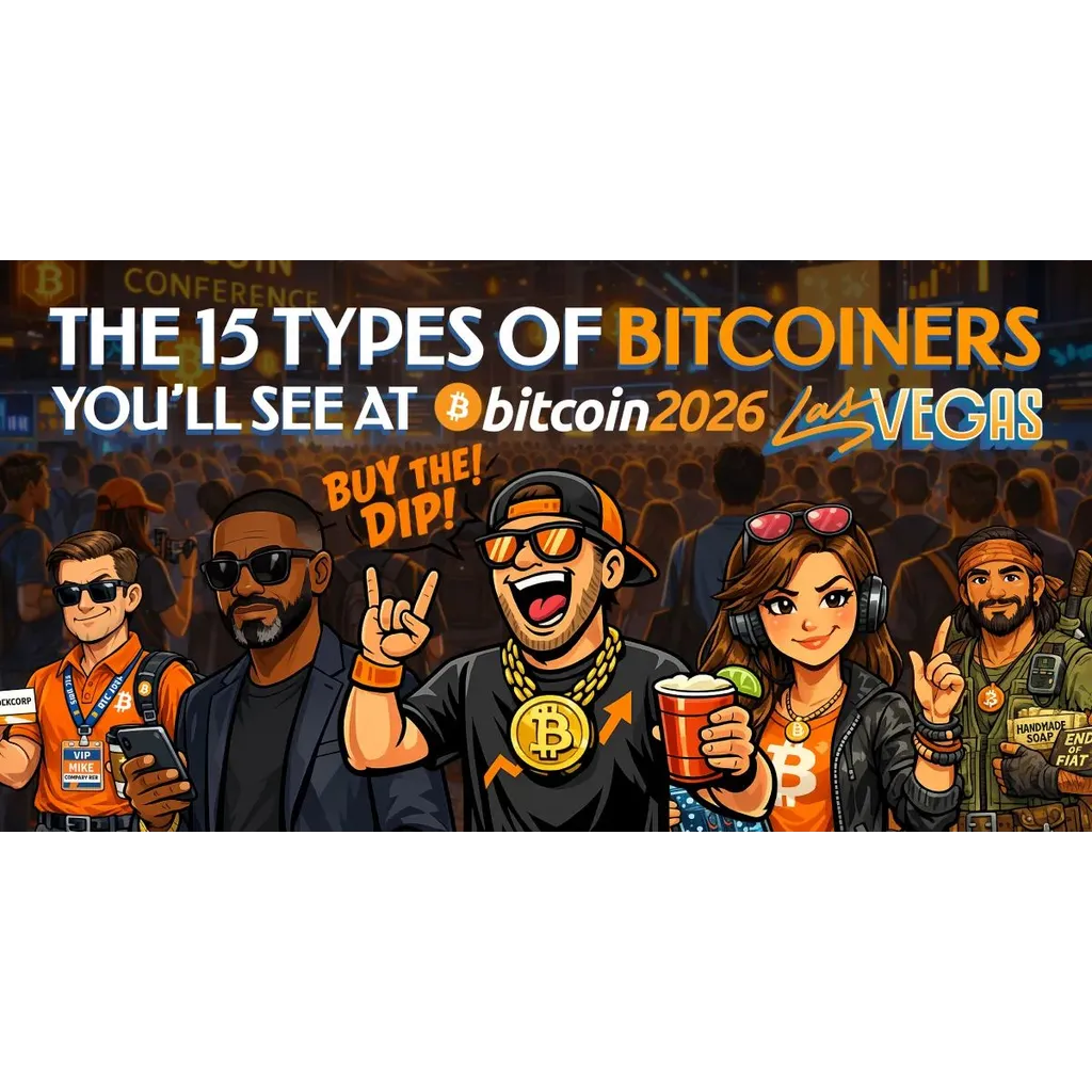 The 15 Types Of Bitcoiners You’ll Definitely See At Bitcoin 2026 The 15 Types Of Bitcoiners You’ll Definitely See At Bitcoin 2026