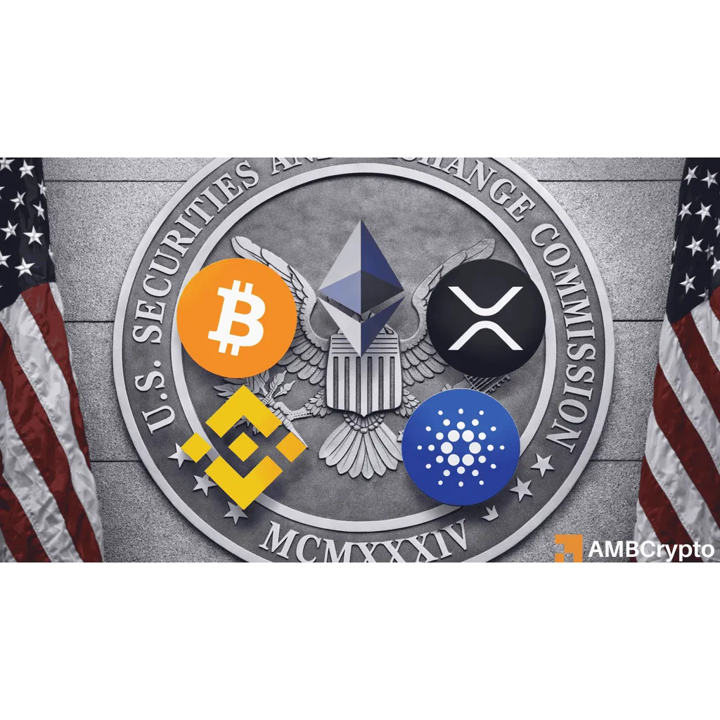 SEC says most crypto assets are not securities in new regulatory framework SEC says most crypto assets are not securities in new regulatory framework