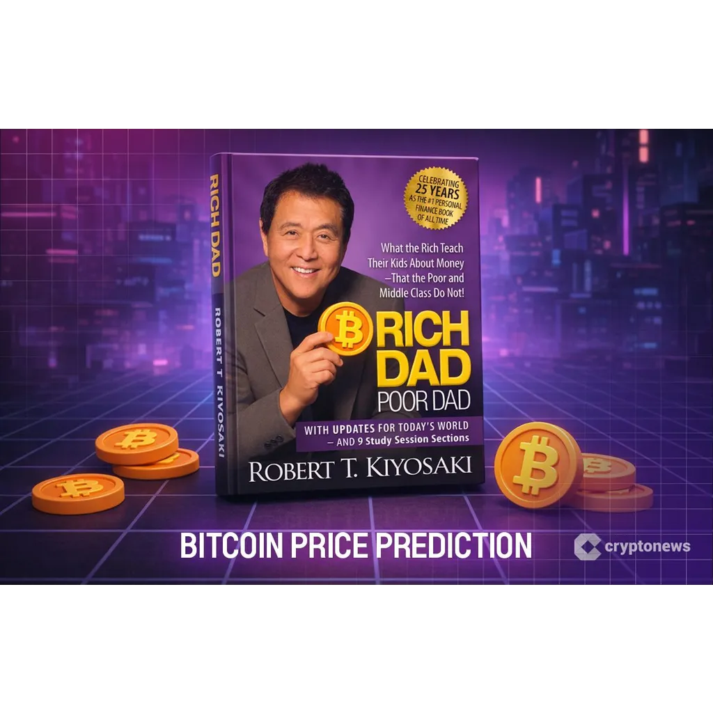 Rich Dad Poor Dad Author Kiyosaki Ignores Price Crash – Here’s Why He’s More Bullish Than Ever Rich Dad Poor Dad Author Kiyosaki Ignores Price Crash – Here’s Why He’s More Bullish Than Ever