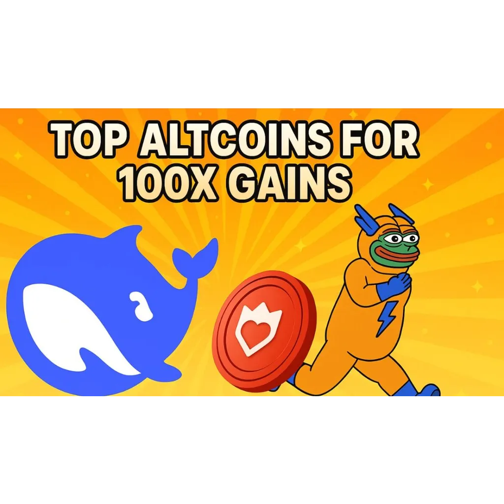 Top 4 Altcoins for 100x Gains by 2026 Top 4 Altcoins for 100x Gains by 2026