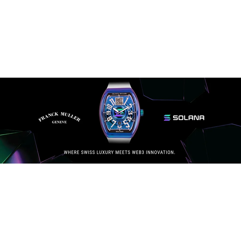Franck Muller Unveils Limited Edition Solana Watch Franck Muller Unveils Limited Edition Solana Watch