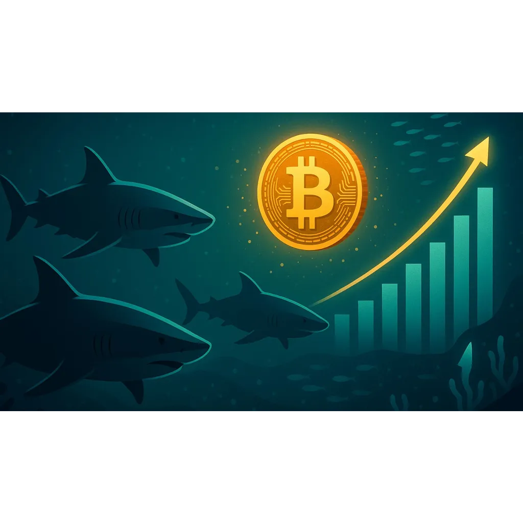 Bitcoin sharks add 65000 BTC in seven days strengthening supply squeeze Bitcoin sharks add 65000 BTC in seven days strengthening supply squeeze