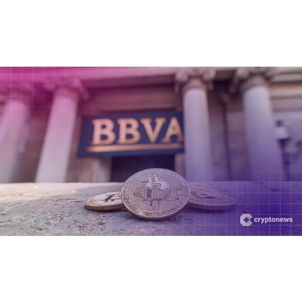 BBVA Advises High Net Worth Clients to Invest 3%-7% in Crypto BBVA Advises High Net Worth Clients to Invest 3%-7% in Crypto