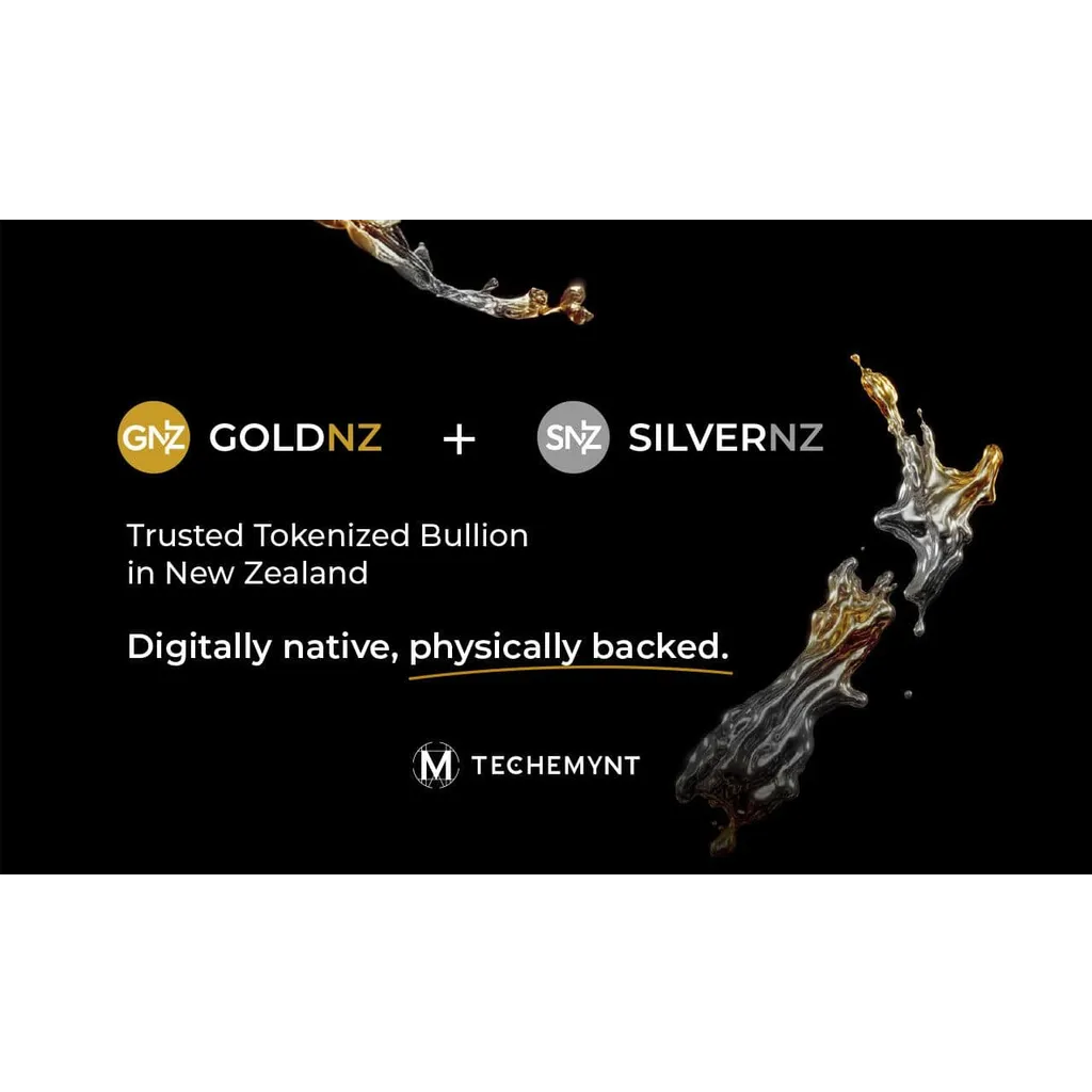 Techemynt to Launch Tokenized Gold and Silver Bullion in New Zealand Techemynt to Launch Tokenized Gold and Silver Bullion in New Zealand