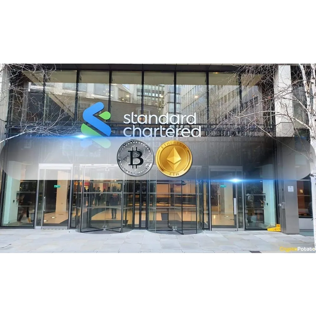 Standard Chartered Launches Institutional Spot BTC, ETH Trading Standard Chartered Launches Institutional Spot BTC, ETH Trading