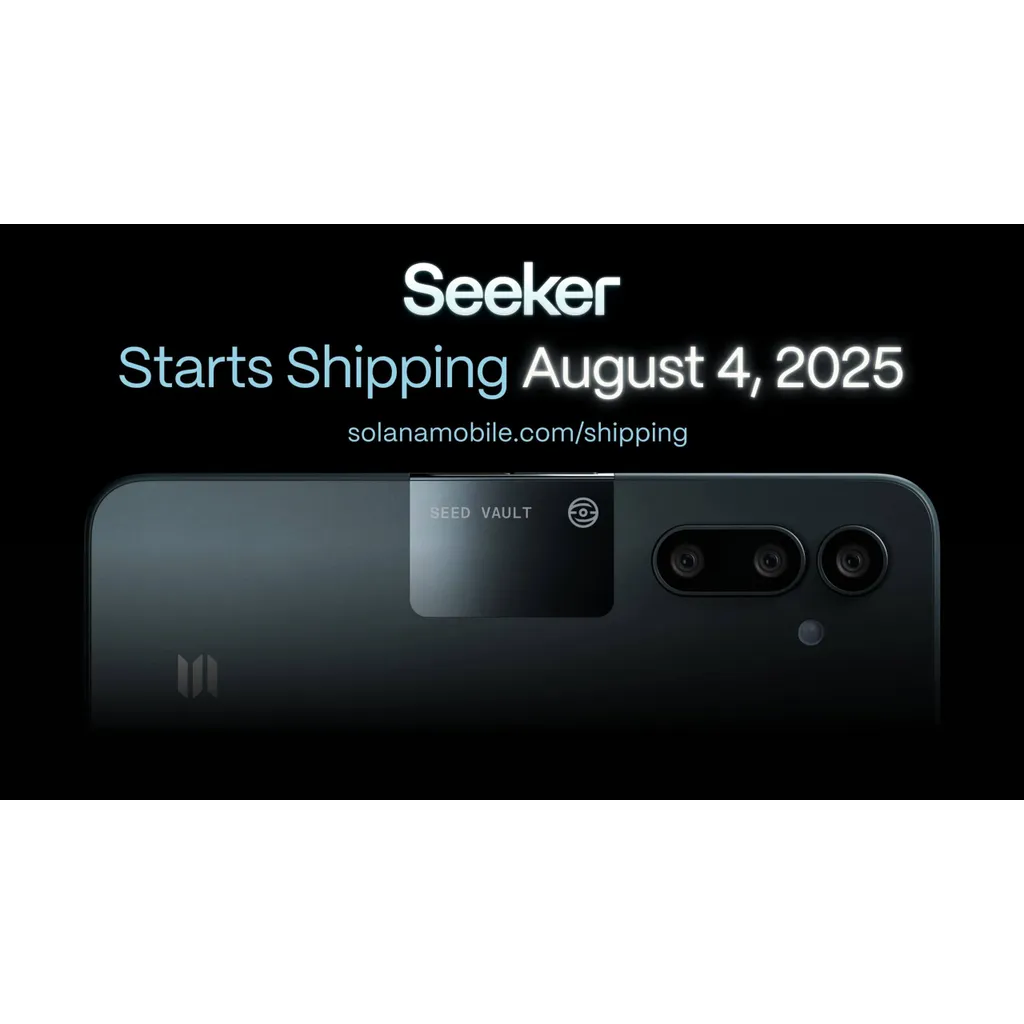 Solana’s new Seeker phone ships with SKR token as economic engine Solana’s new Seeker phone ships with SKR token as economic engine