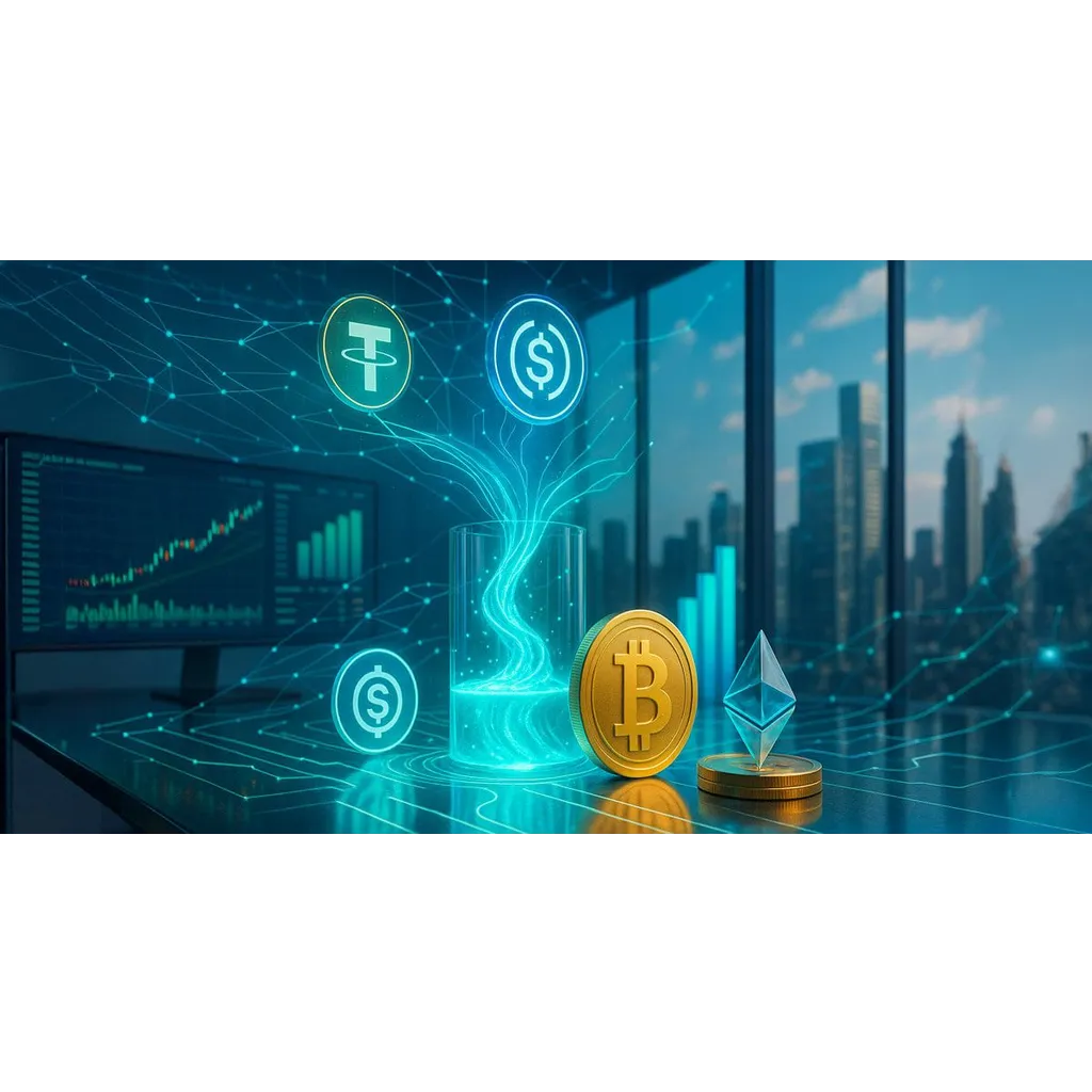 Record stablecoin liquidity positioned for Bitcoin and Ethereum market purchases Record stablecoin liquidity positioned for Bitcoin and Ethereum market purchases